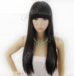 [PREMIUM] Straight Bangs Super Long Rebonded Full Wig